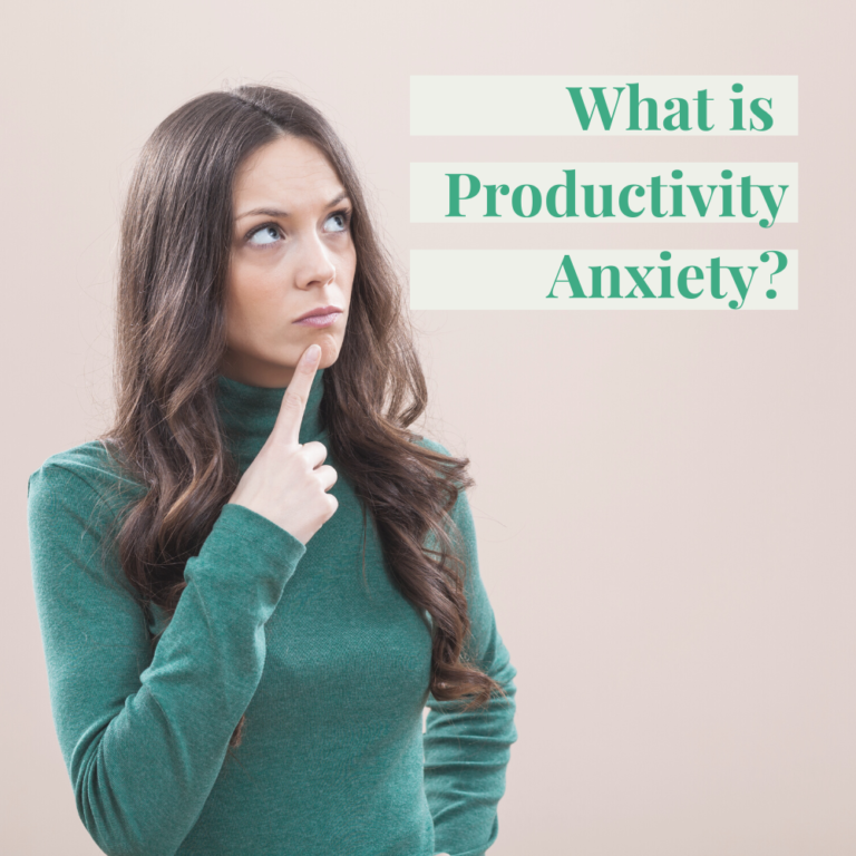 Productivity-Anxiety